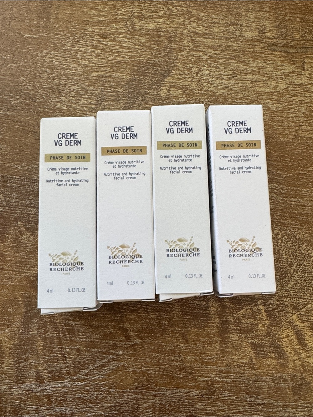NEW Nourishing Creme VG Derm by Biologique Recherche Sample Set of 4